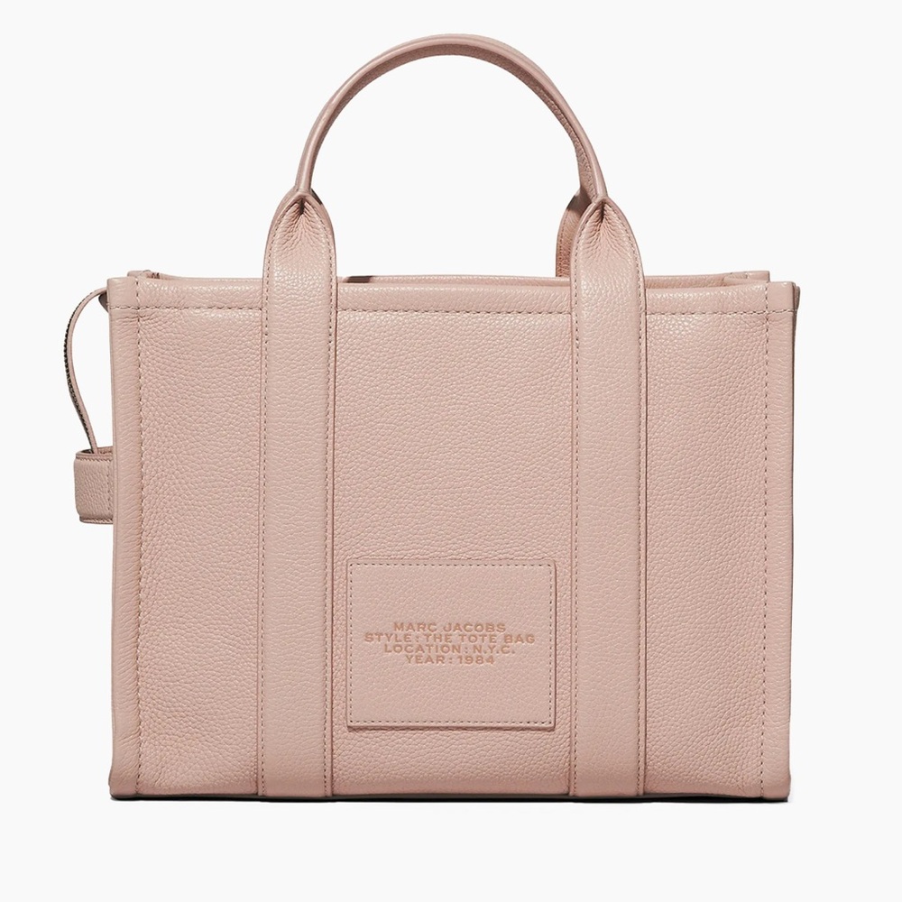 Marc Jacobs The Leather Medium Tote Bag - Picture 4 of 9